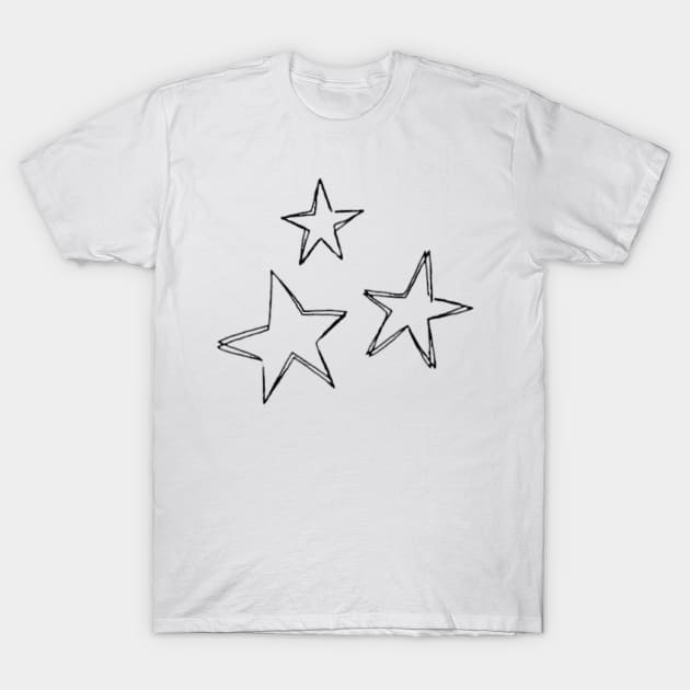 stars T-Shirt by Nahlaborne